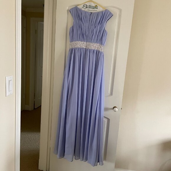 Izidress Kate Middleton Alexander McQueen Liliac Gown Replica Size M/US8 - Picture 2 of 6